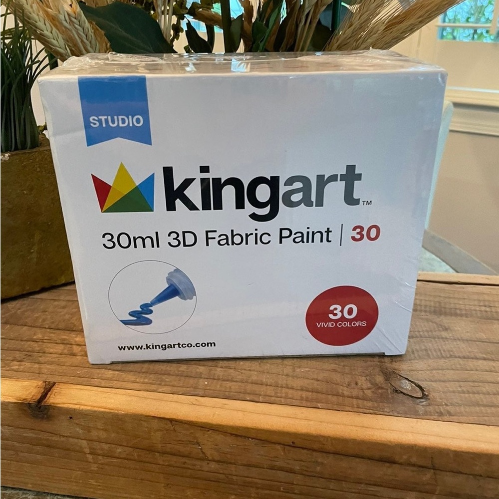 KINGART  3D FABRIC PAINT